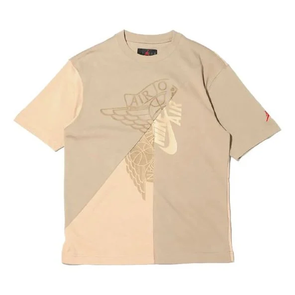 Air Jordan x Cactus Jack by Travis Scott Short-Sleeve T-Shirt ‘Khaki Desert’ CW3167-247