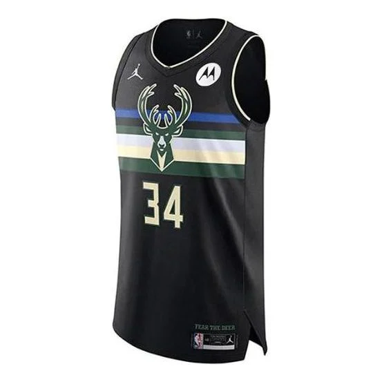 Air Jordan x NBA Milwaukee Bucks 21-22 Jerseys ‘Giannis Antetokounmpo 34’ CV8859-015