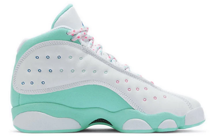 (GS) Air Jordan 13 Retro ‘Aurora Green’ 439358-100